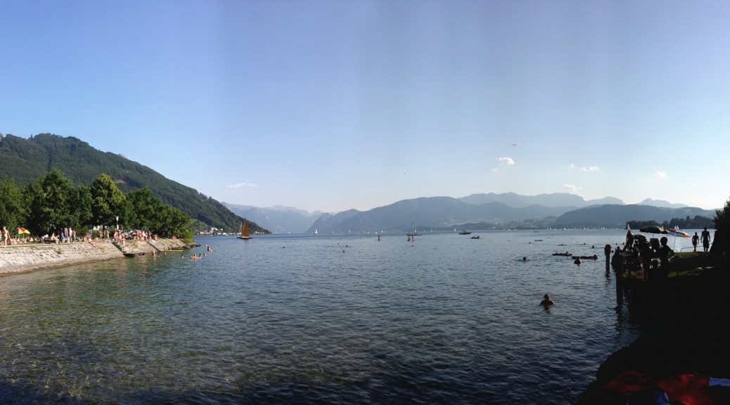 Traunsee in Gmunden, Austria
